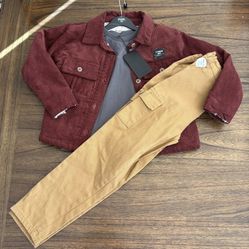 New 3 Piece Boys Outfit Size 6 Years 