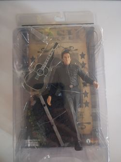 Johnny Cash Action Figure with Guitar Accessory