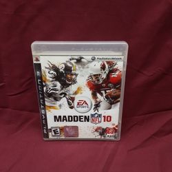 EA Sports Madden NFL 10 Sony PlayStation 3 PS3 Video Game 