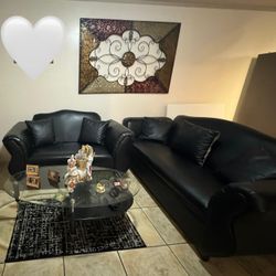 Muebles Negros De Vinil