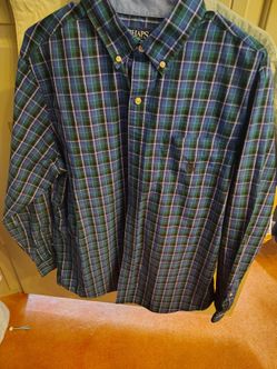 Chaps Men's Plaid Button-Down Shirt