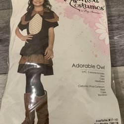 Adorable owl girls Halloween costume size 7-10