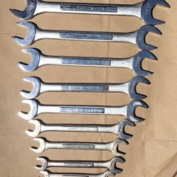 Craftsman Metric Open Double Box Wrenches 