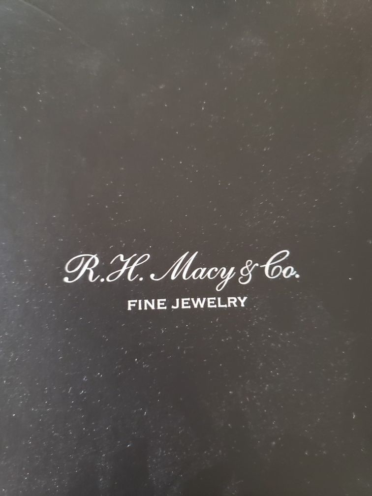 Rh Macy Company Fine Jewelry