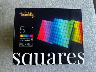 Gaming/ Youtube/ Content Creation Squares LED Panels 5+1 Combo Pack