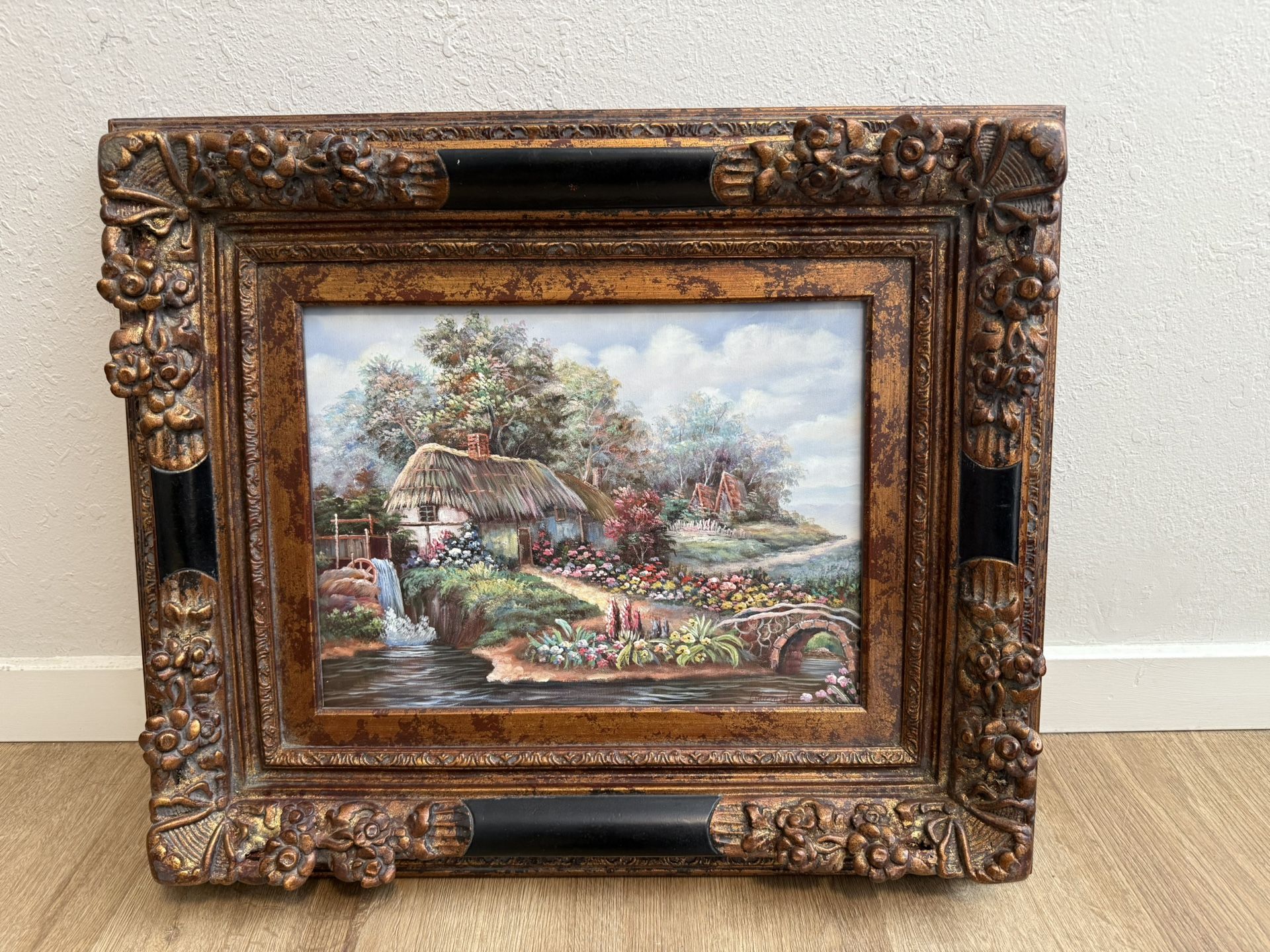 Vintage Oil Painting Signed