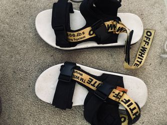 Off-White Clip-On Sandals