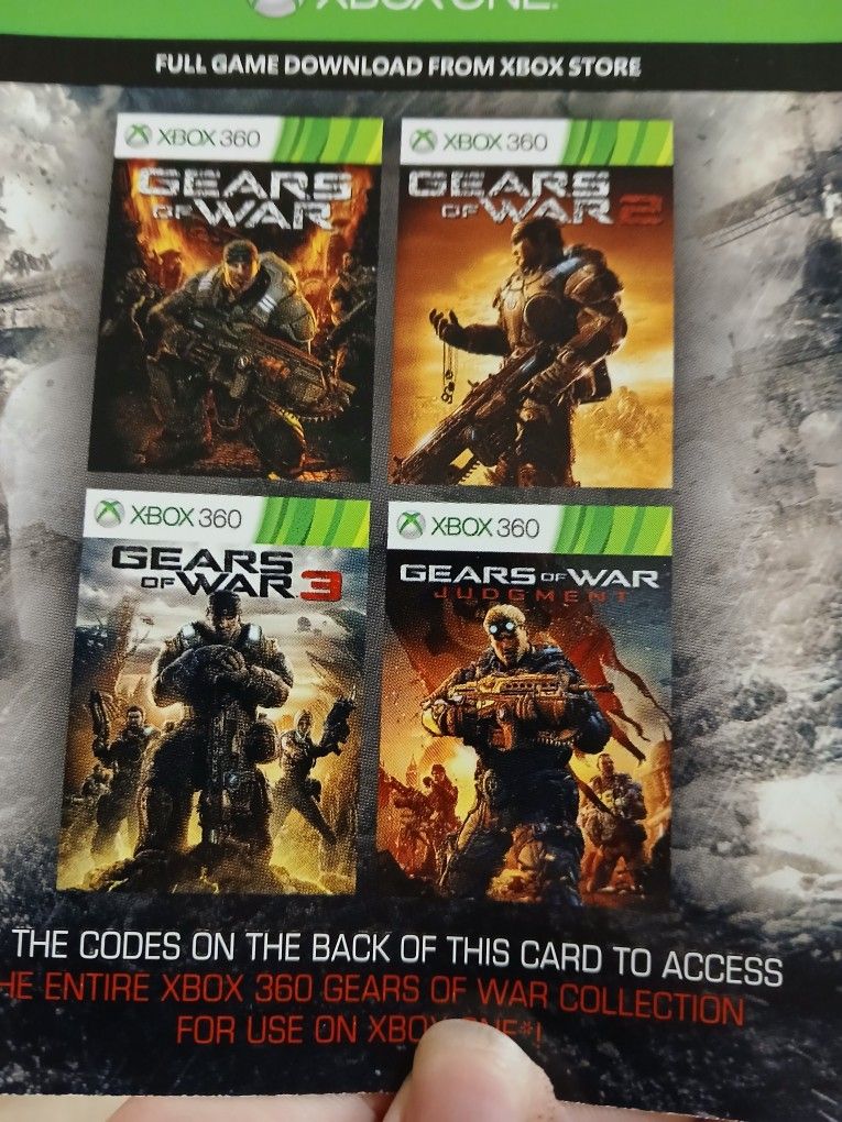 Gears Of War Game Codes