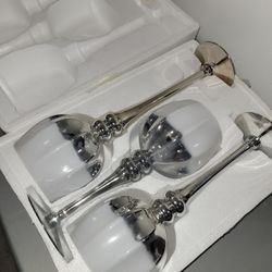 Decorative Candle Holders or Home Decor – 3 Pieces, New, Local Pickup