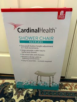 Medical Shower Chair for Inside Tub & Shower, Adjustable Bath Seat with Suction Feet, Non-Slip Stool for Elderly & Disabled, 250 lb Capacity