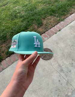 los angeles dodgers fitted hat