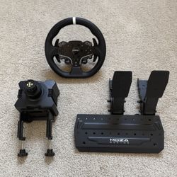 Moza R5 Direct Drive Racing Wheel Bundle