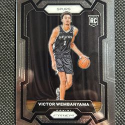 2023-24 Panini Prizm Victor Wembanyama #136 Rookie RC San Antonio Spurs
