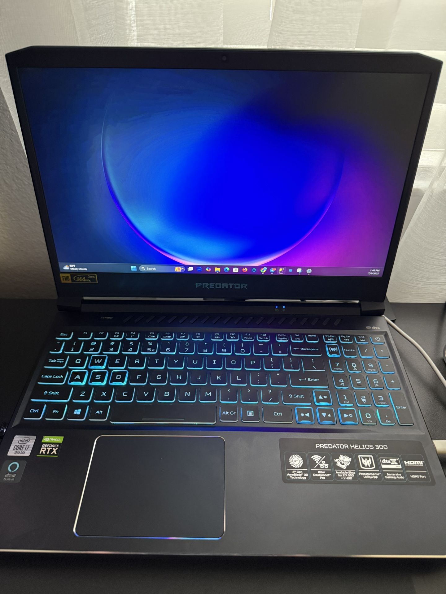 acer predator helios 300