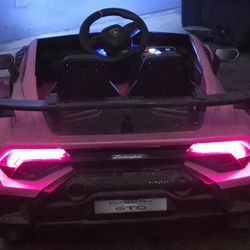 Pink Lamborghini For Kids 