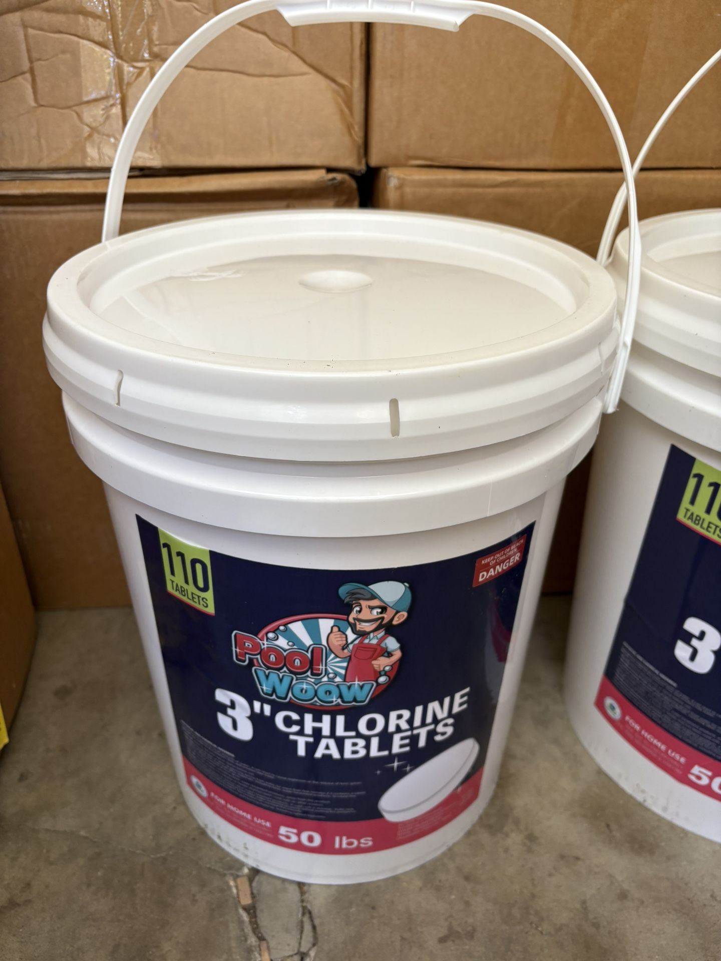 50 lb 3 inch Chlorine Tablets