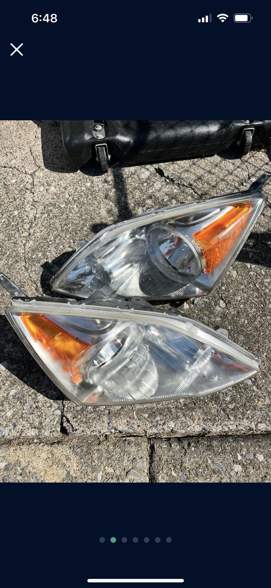 07-11 Honda OEM CRV Headlights
