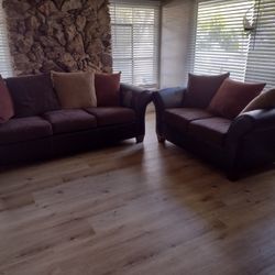 2 Piece Sofa Couch Set Delivery Available For $50 Extra 
