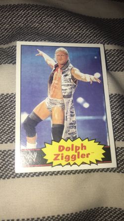 Dolph ziggler wwe card