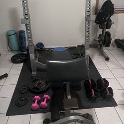 Weight Bench Press (No Bars Or Weights)
