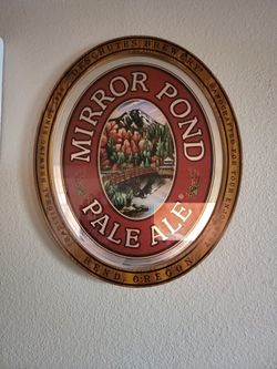 Deschutes Brewing Mirror Pond Pale Ale Mirror Sign