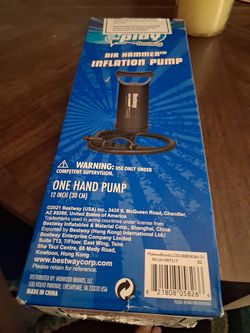 Air pump.
