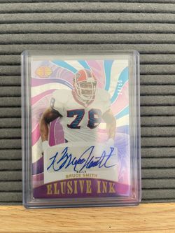 2023 Panini Illusions Bruce Smith Elusive Ink Auto /50