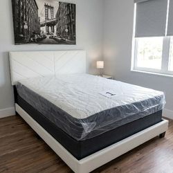 Brand-New Mattress Full regular + Box Spring FREE 🤑