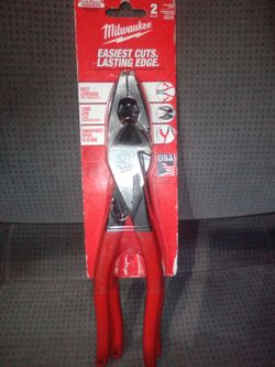 9" Lineman's pliers and 8" Diagonal Pliers