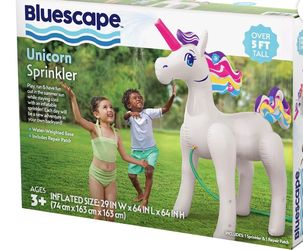 Bluescape Inflatable Unicorn Sprinkler