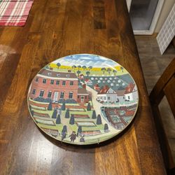 Ridgewood Colonial Heritage Series Plate Pennsbury Manor Robert Franke