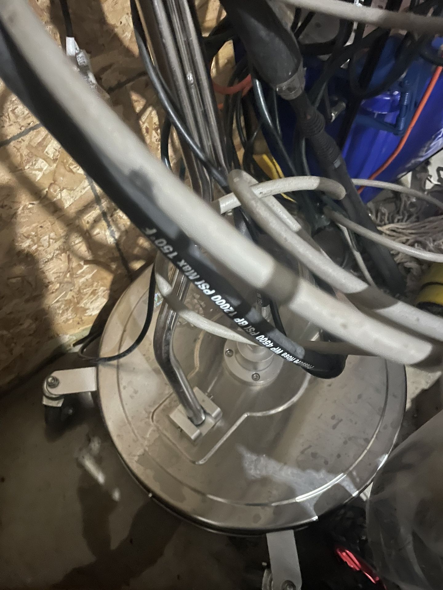 2 Power Washers And New Light Weight Floor Scrubber