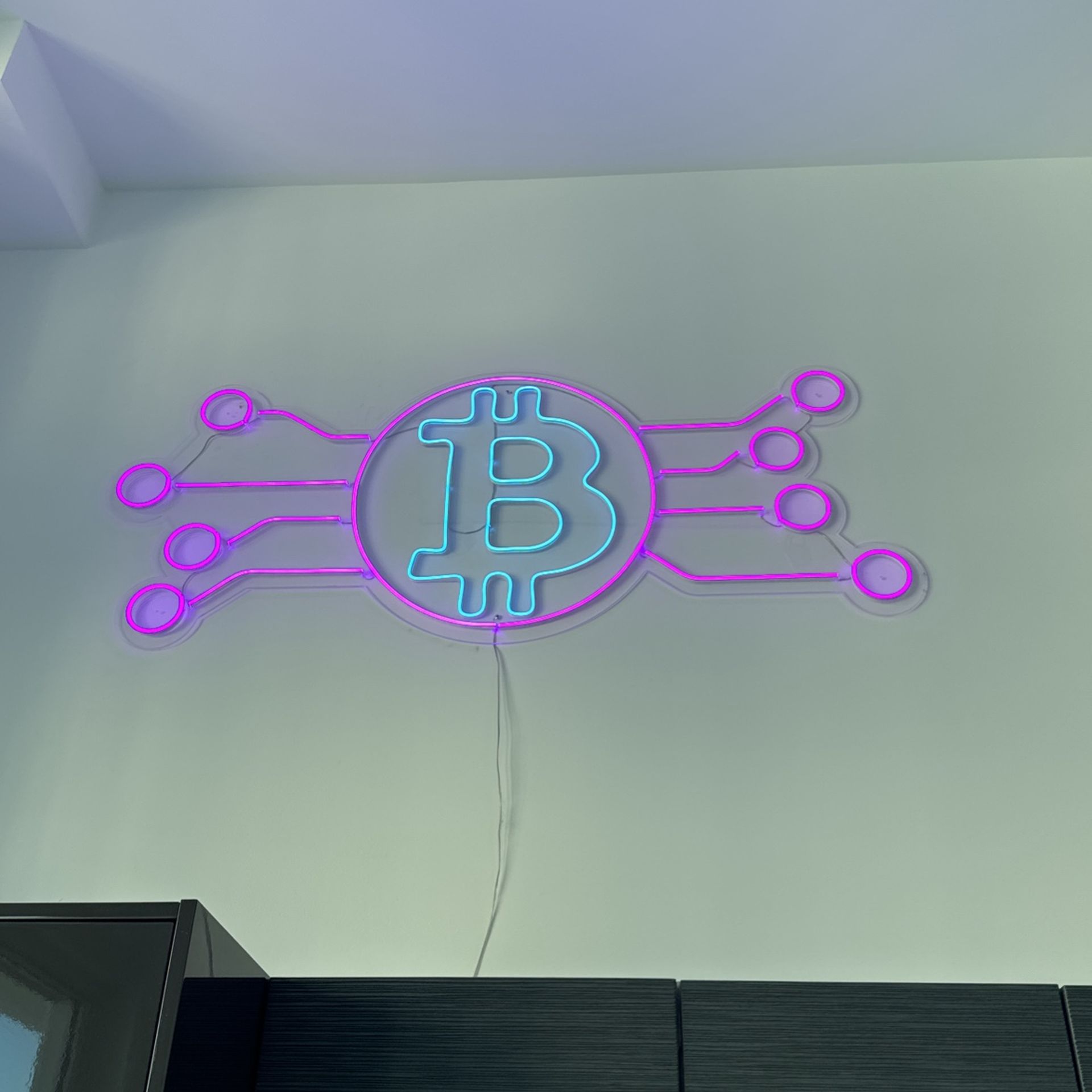 Bitcoin Neon Light
