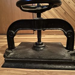 Antique Iron Book Press