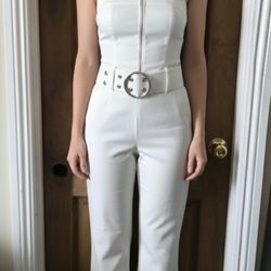 Small white jumpsuit