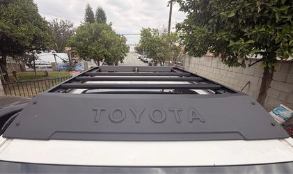 Title: 2024+ Toyota Tacoma OEM Roof Rack – Genuine Toyota – Complete Hardware