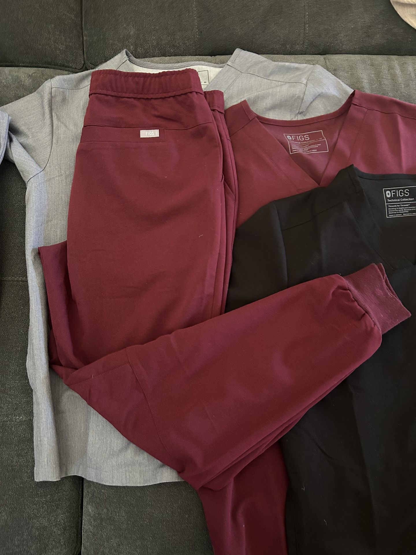 3 sets Men Figs Technical Collection SZ Medium