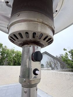 Outdoor Gas Heater Used