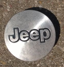 OEM Jeep Center Wheel Caps set of Four Small Inserts with Clips