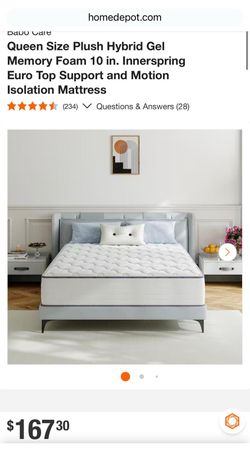 Modern Queen Bed Frame - Like New