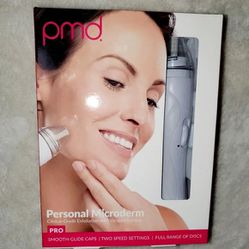 PMD PERSONAL MICRODERM PRO ~ MICRODERMABRASION TOOL ~ BNIB (WHITE)

