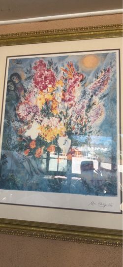 Framed Marc Chagall