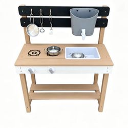 Kid’s Wooden Mud Kitchen