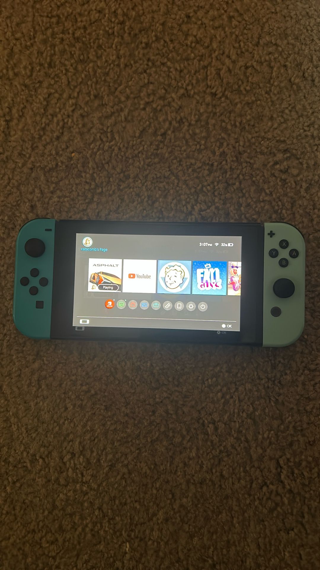Nintendo Switch Console With Joycons