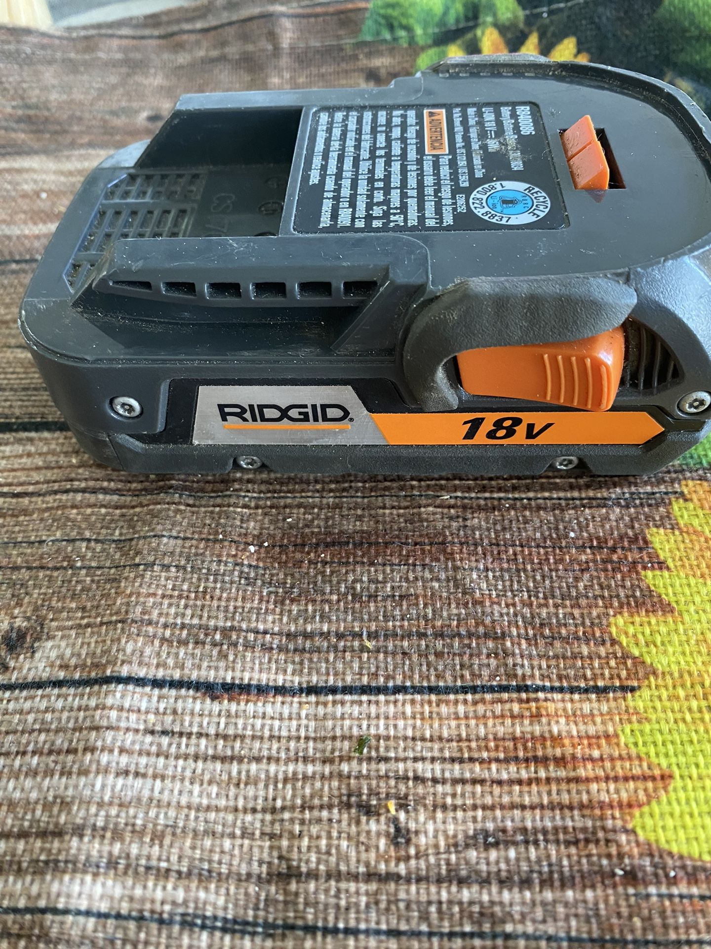 Ridgid. Hyper Lithium