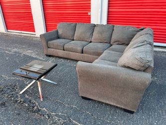 ✨ Spacious Sectional Sofa for Sale grey