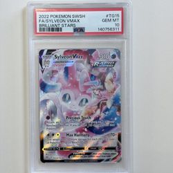 3x PSA 10 Sylveon Vmax Brilliant Stars TG‼️🚨