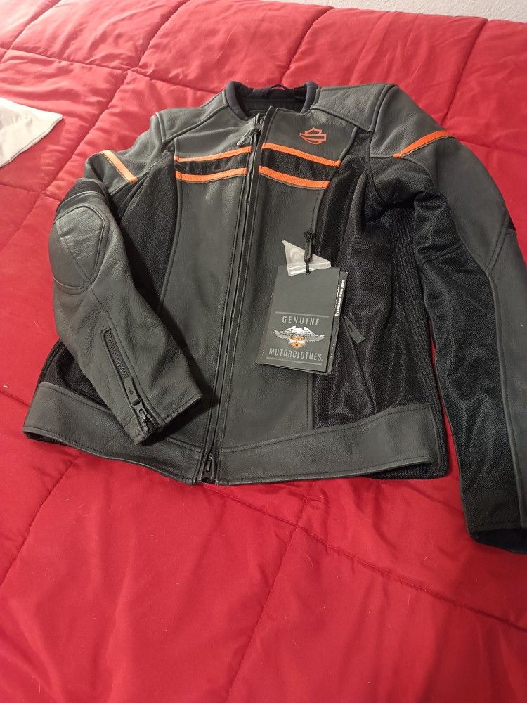Harley Davidson Premium Leather Woman's Riding Jacket