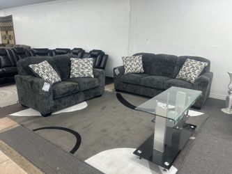 Inventory sale! All items must go! Sofa & Loveseat! Made by Ashley Design!