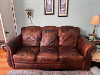 100% Leather Sofa